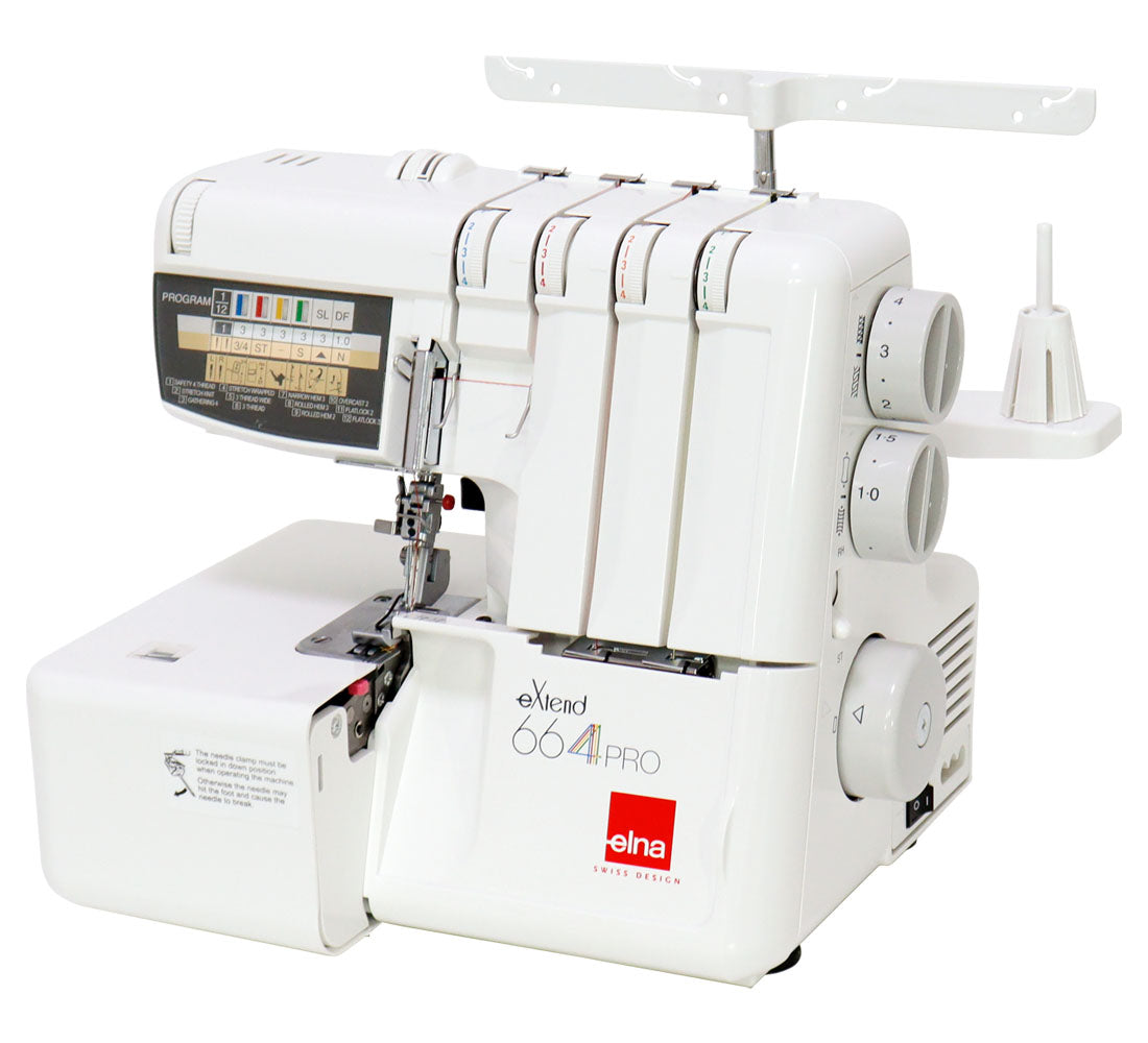 מכונת אוברלוק מקצועית Elna eXtend 664PRO