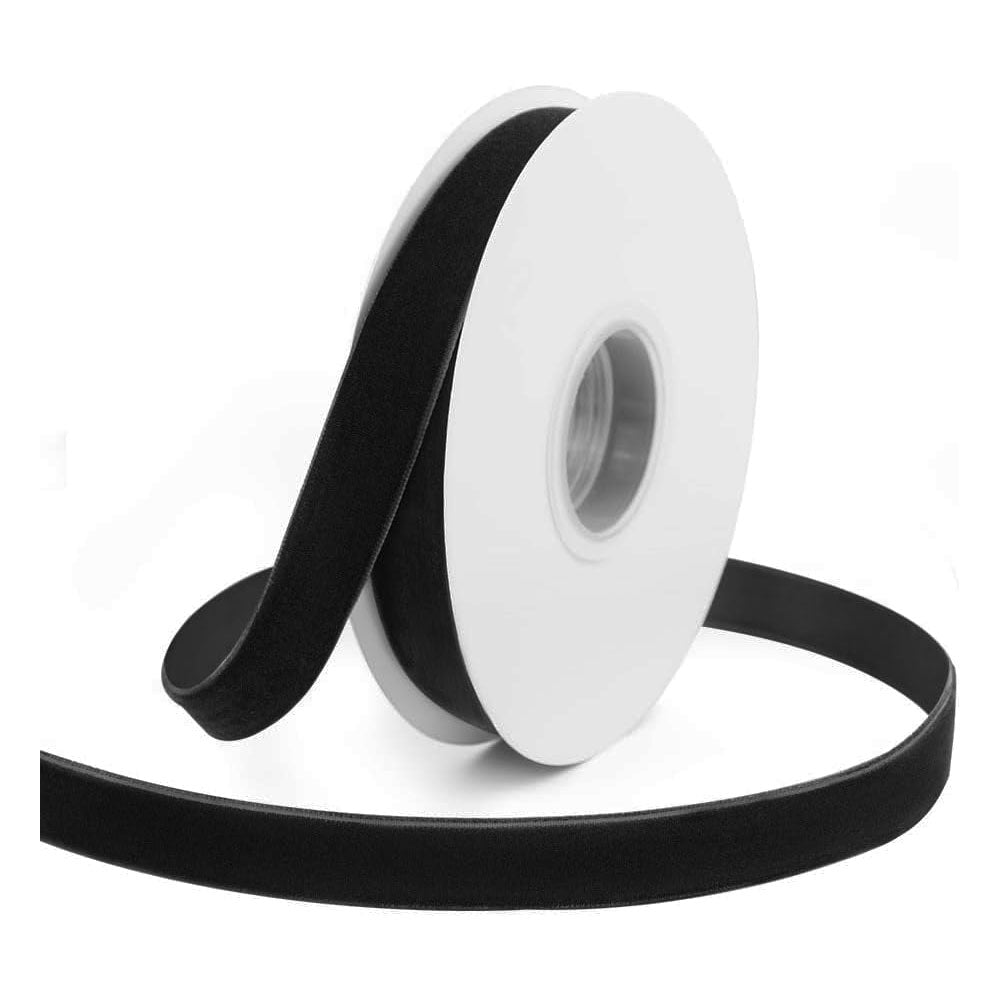 סרט קטיפה שחור 1.5-2-2.5 ס״מ