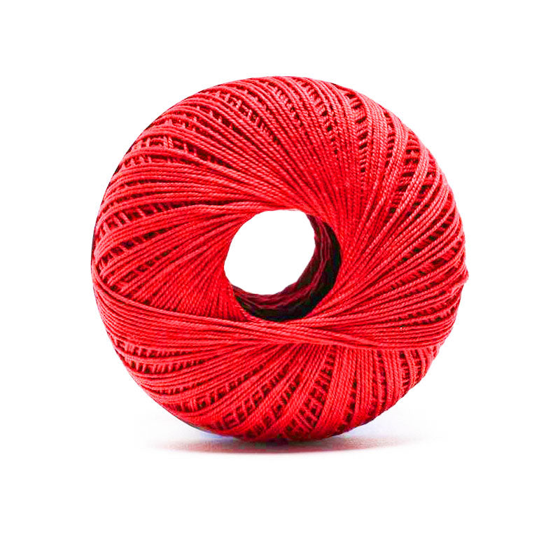 חוט כותנה דק לסריגה במסרגה אחת FILO DI SCOZIA N8 50g/338m