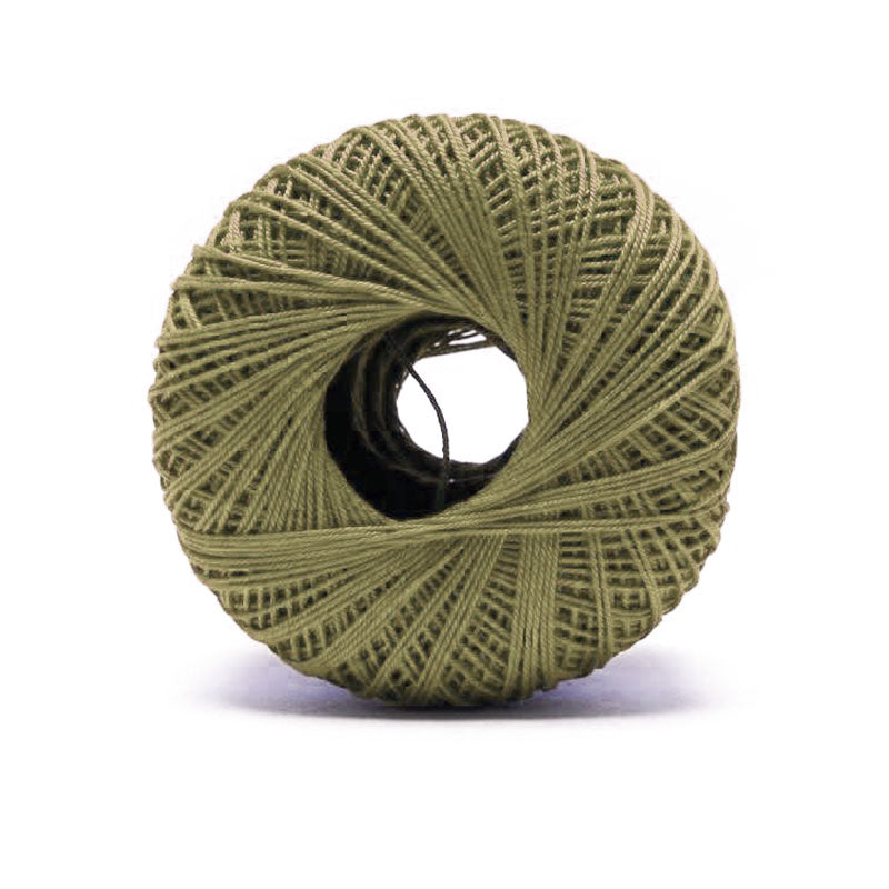 חוט כותנה דק לסריגה במסרגה אחת FILO DI SCOZIA N8 50g/338m