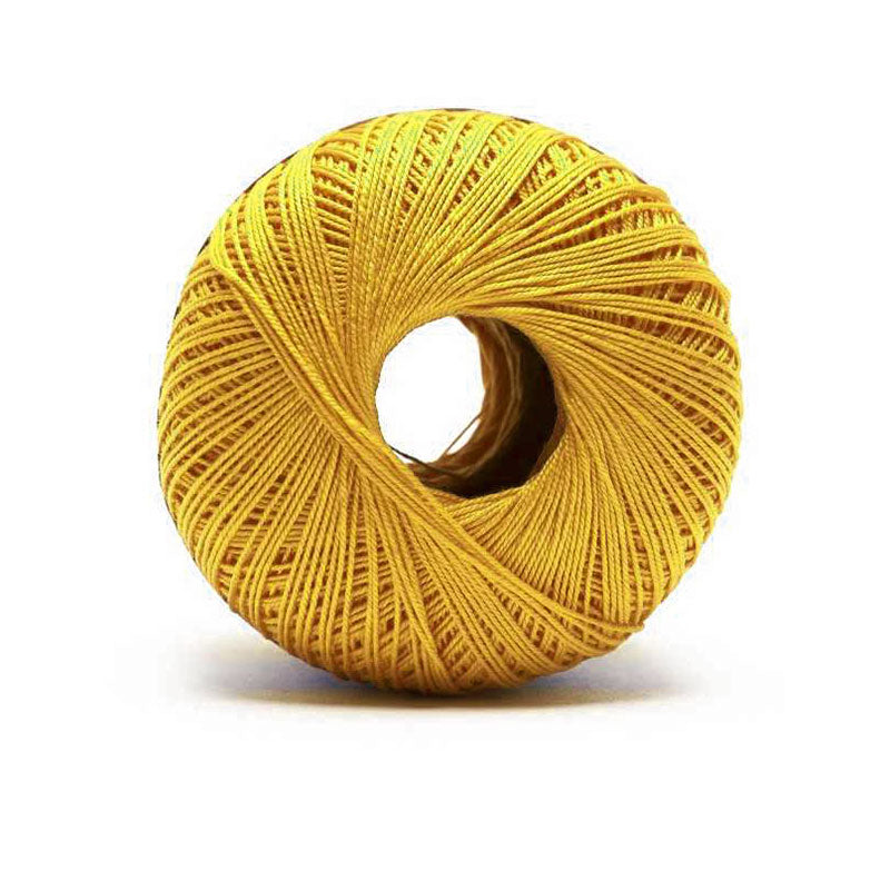 חוט כותנה דק לסריגה במסרגה אחת FILO DI SCOZIA N8 50g/338m