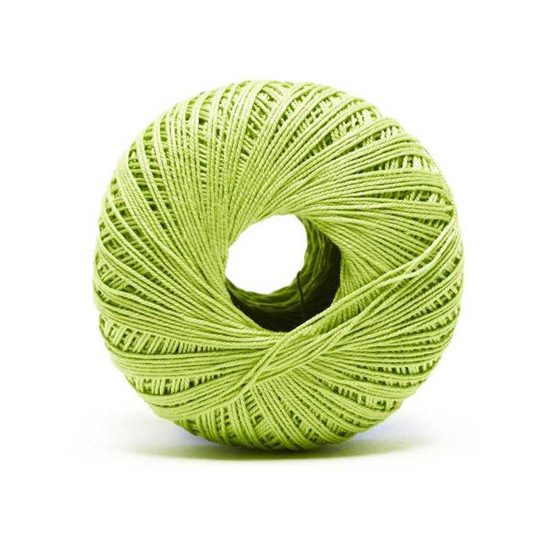 חוט כותנה דק לסריגה במסרגה אחת FILO DI SCOZIA N8 50g/338m