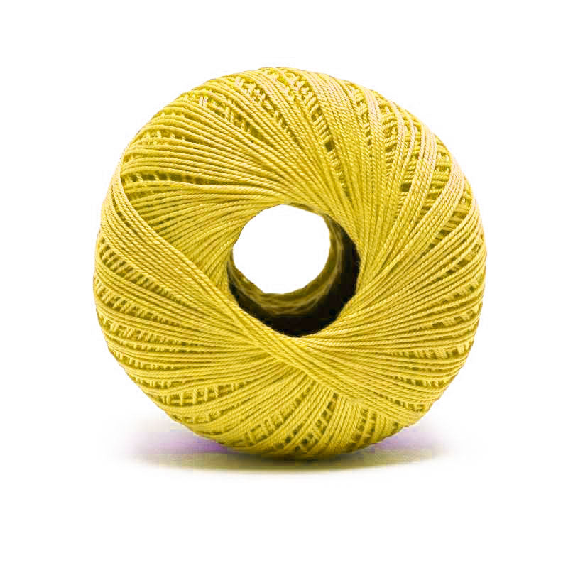 חוט כותנה דק לסריגה במסרגה אחת FILO DI SCOZIA N8 50g/338m