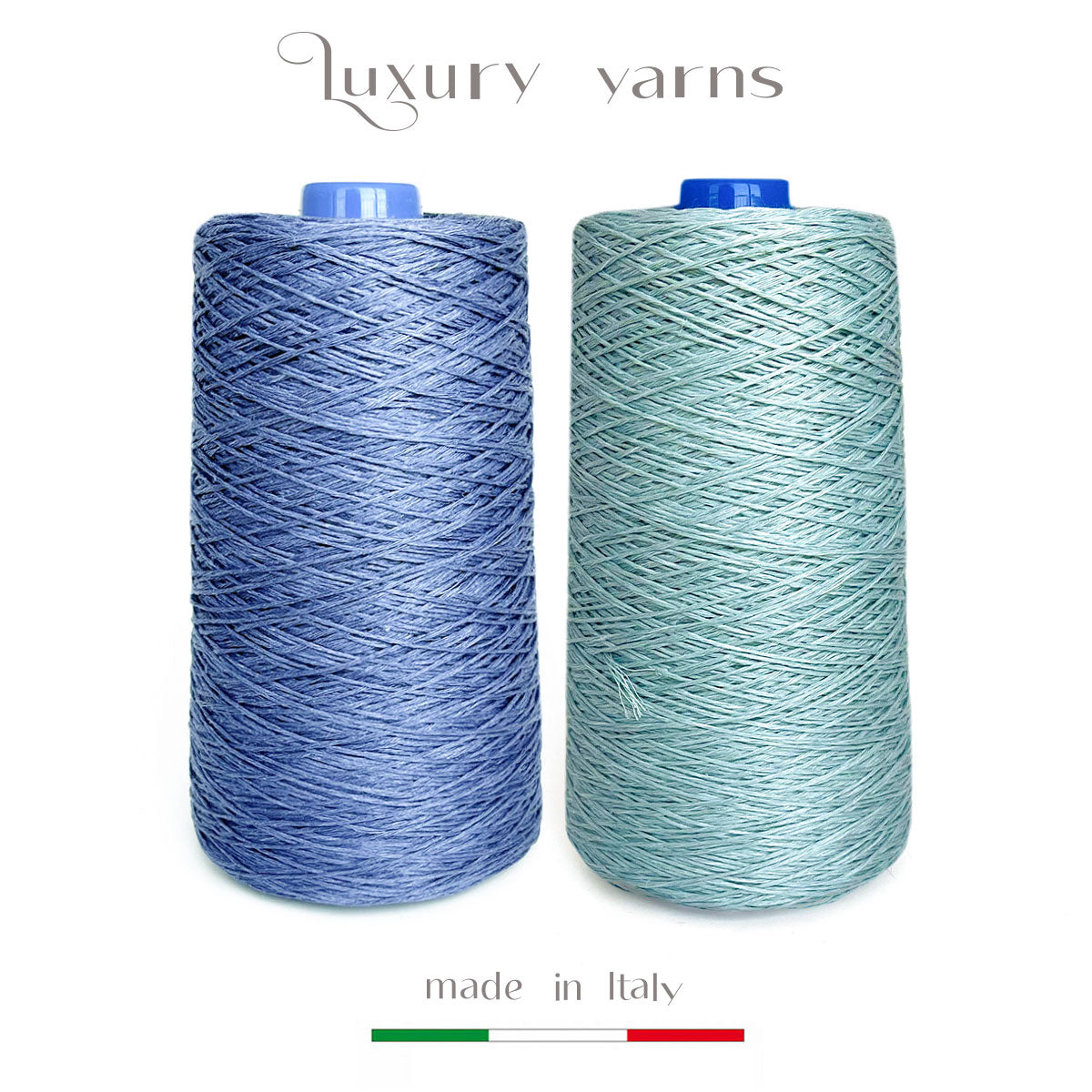 FRESCOLINO חוטי פשתן לסריגת יד 300g/900m