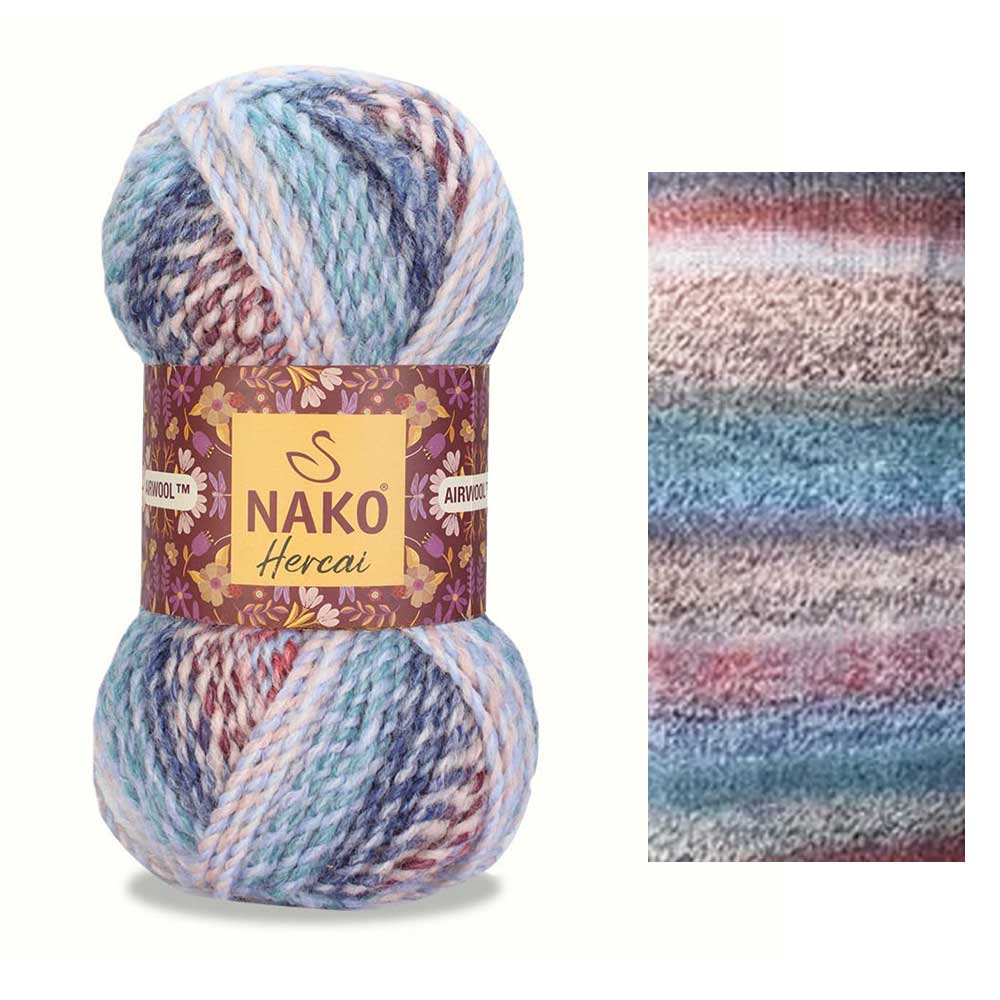 חג׳אי צמר עבה מחליף צבעים HERCAI