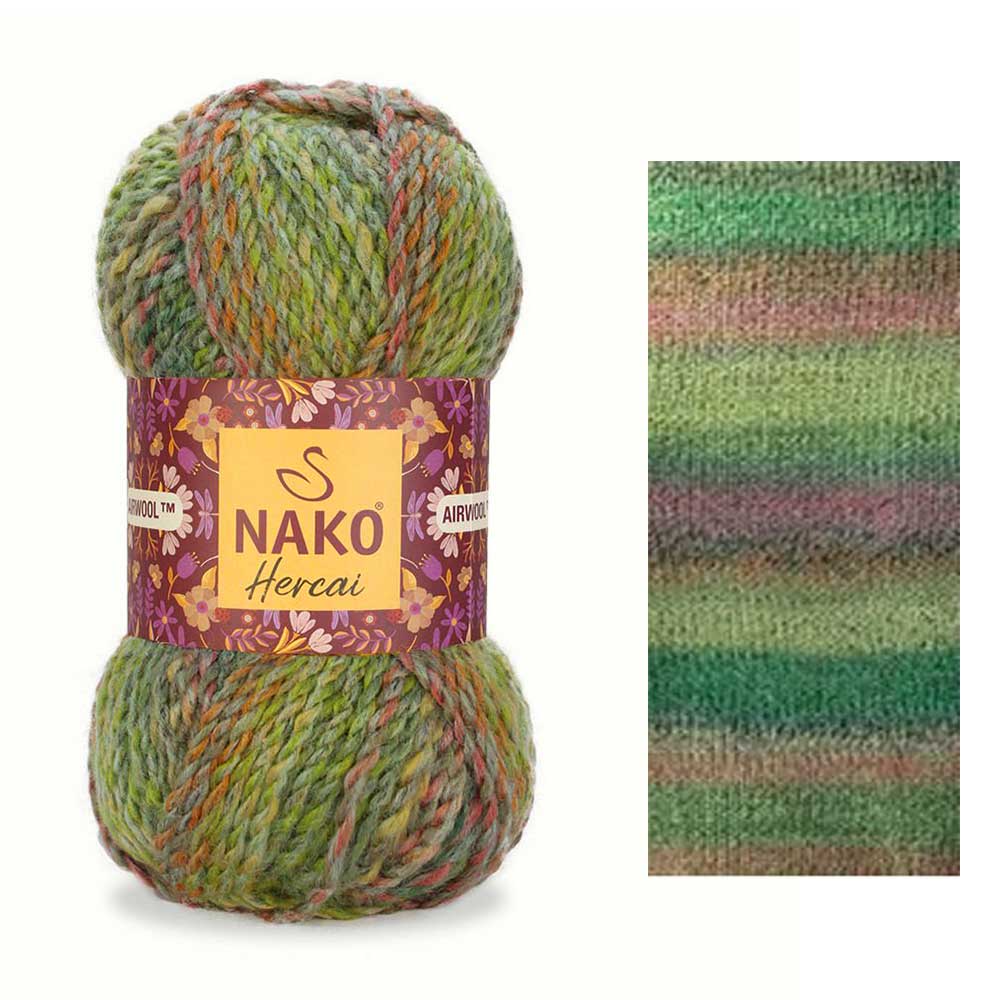 חג׳אי צמר עבה מחליף צבעים HERCAI