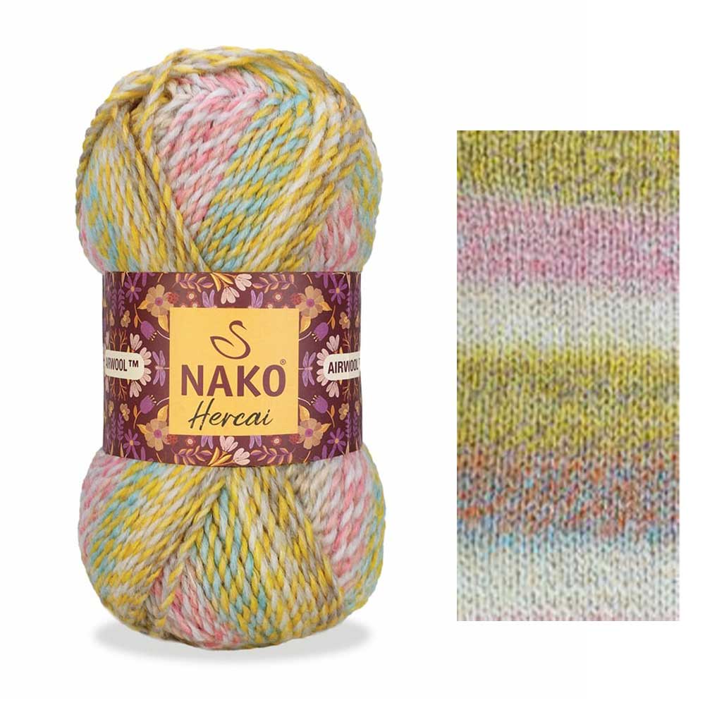 חג׳אי צמר עבה מחליף צבעים HERCAI