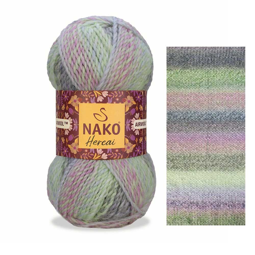 חג׳אי צמר עבה מחליף צבעים HERCAI