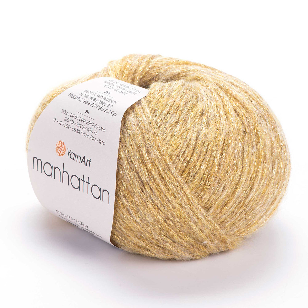 צמר עם לורקס 50g/200m Manhattan