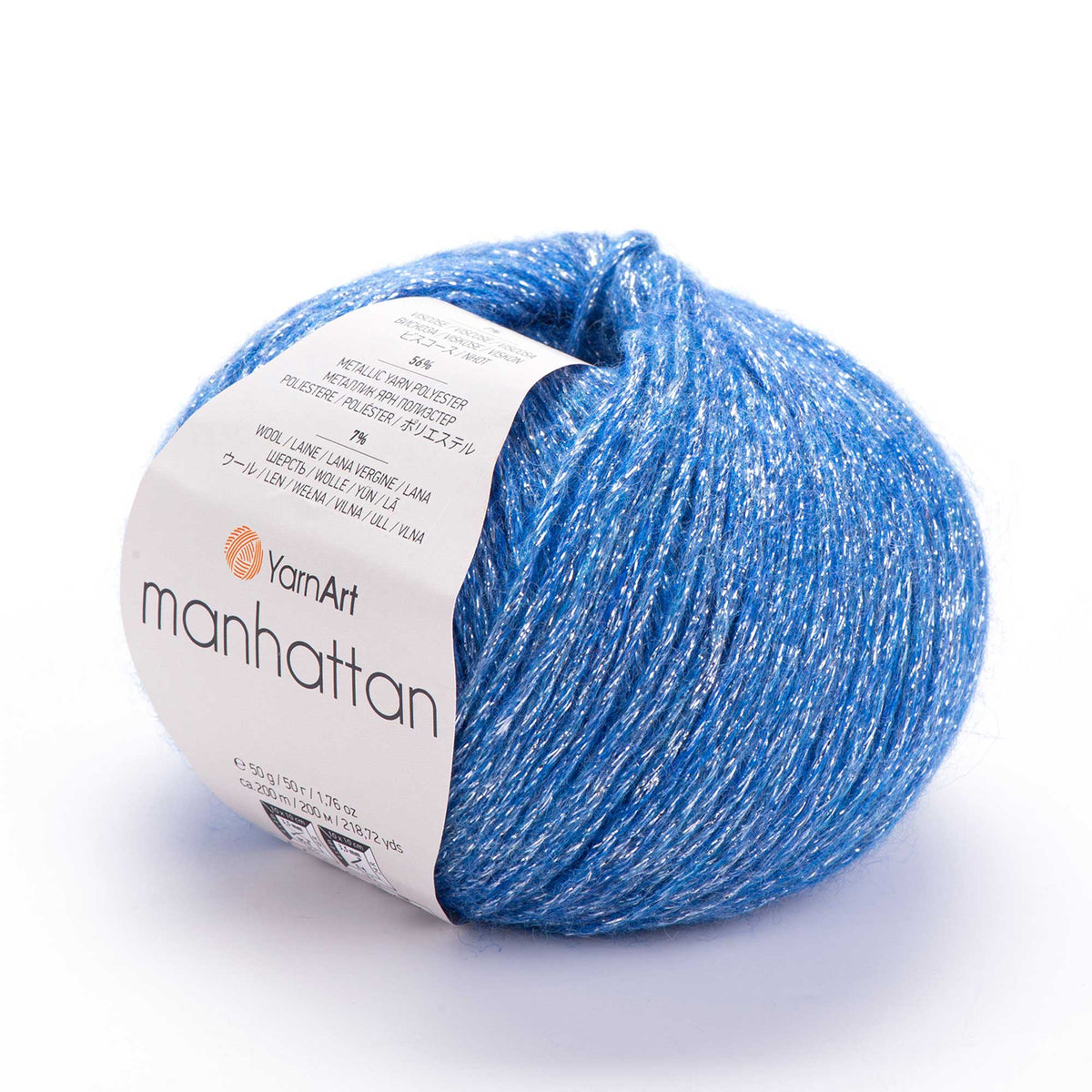 צמר עם לורקס 50g/200m Manhattan