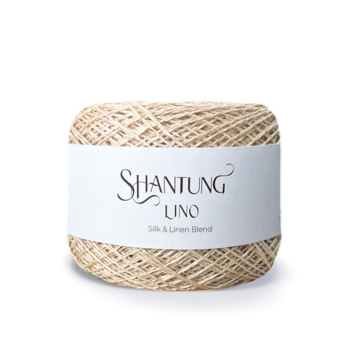 Shantung lino חוט משי ופשתן טבעי 100g/400m