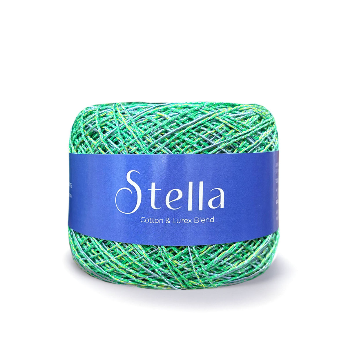 Stella כותנה איטלקית עם אפקט מלאנג׳ עדין ולורקס 100g/380m