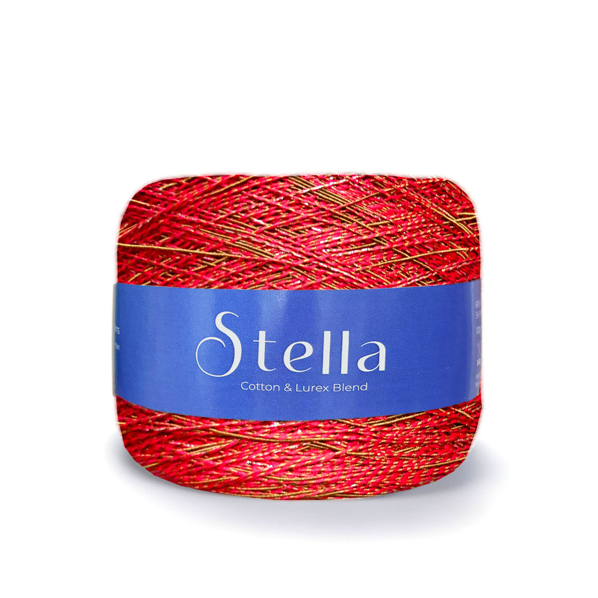 Stella כותנה איטלקית עם אפקט מלאנג׳ עדין ולורקס 100g/380m
