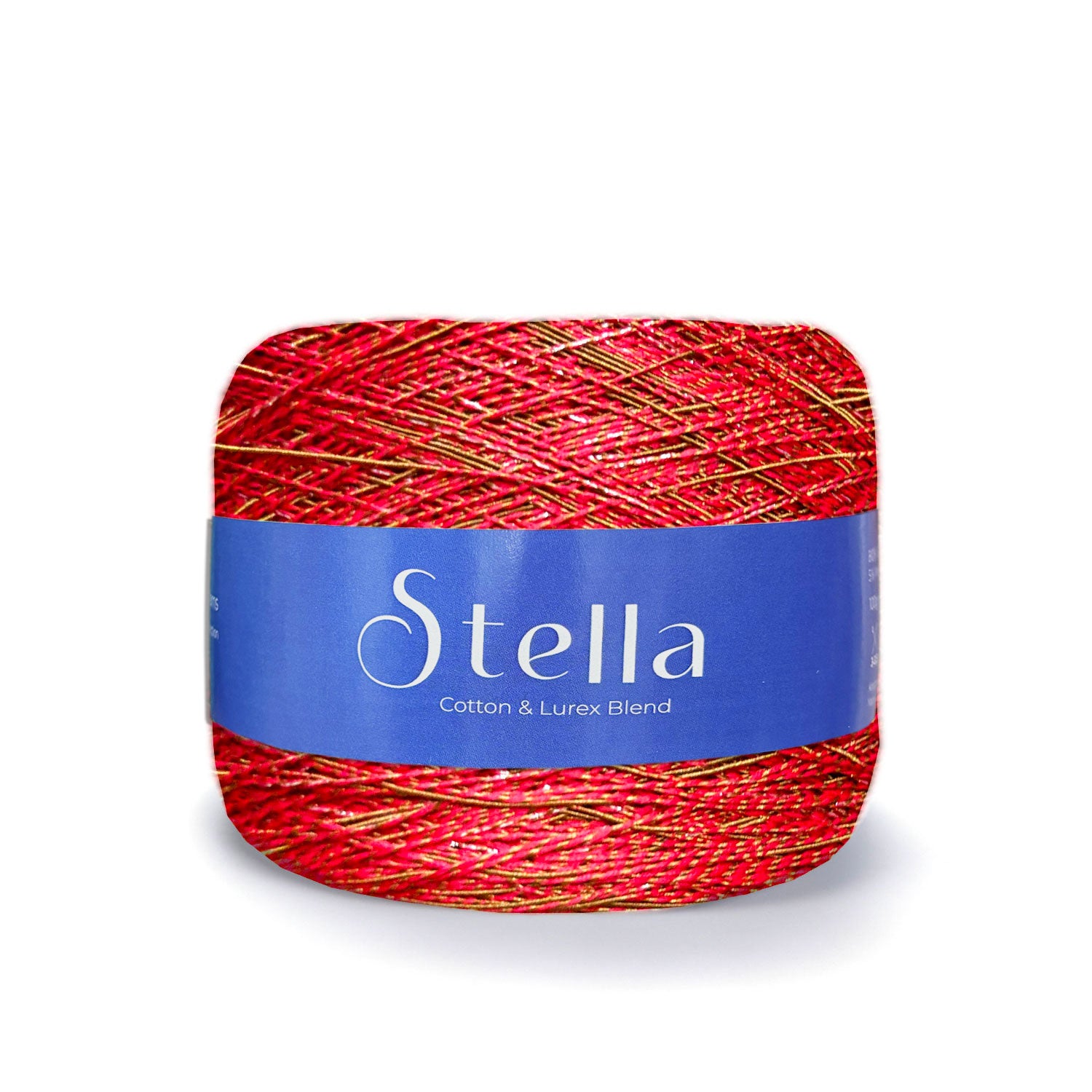 Stella כותנה איטלקית עם אפקט מלאנג׳ עדין ולורקס 100g/380m