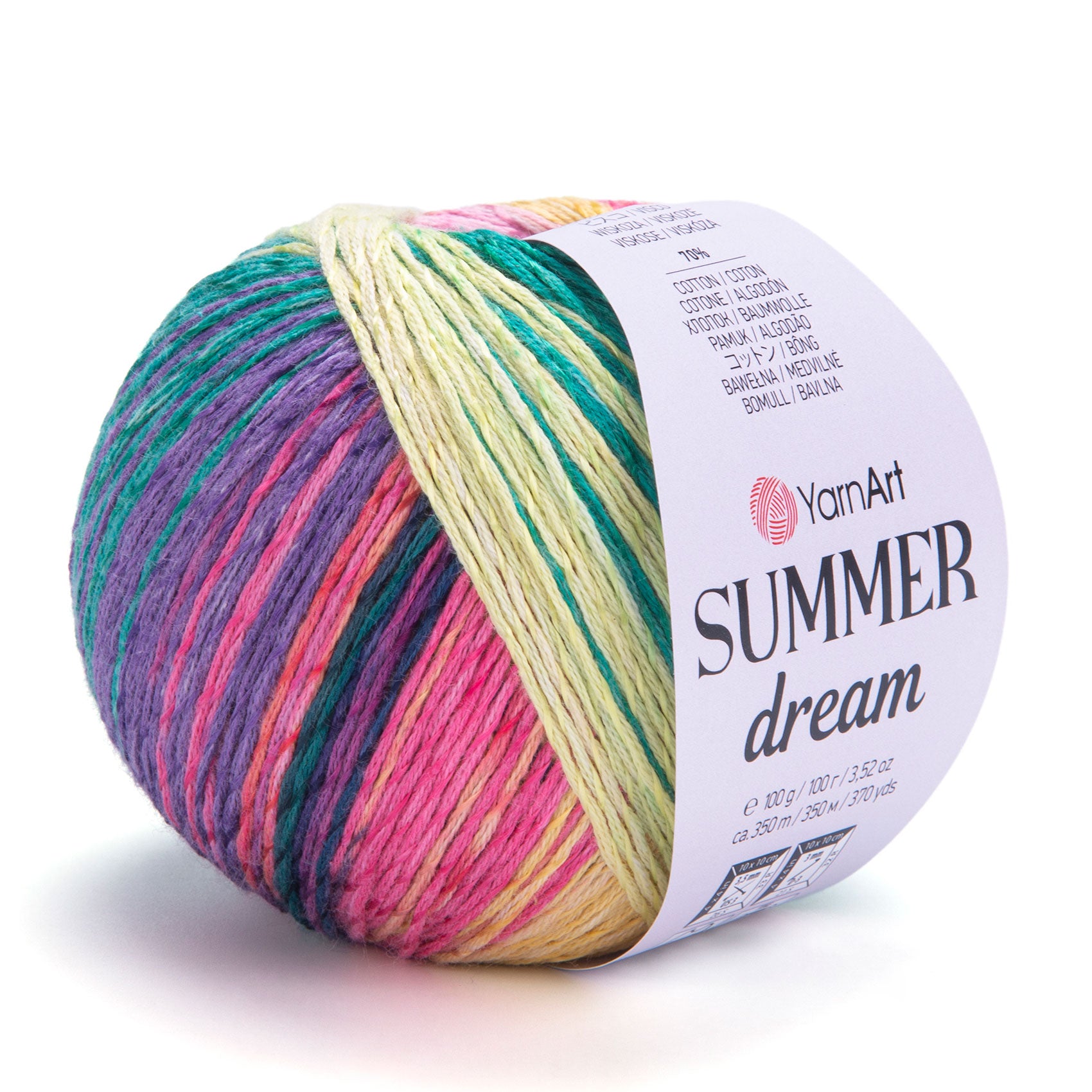 סאמר דרים כותנה עם ויסקוזה SUMMER DREAM 100g/350m