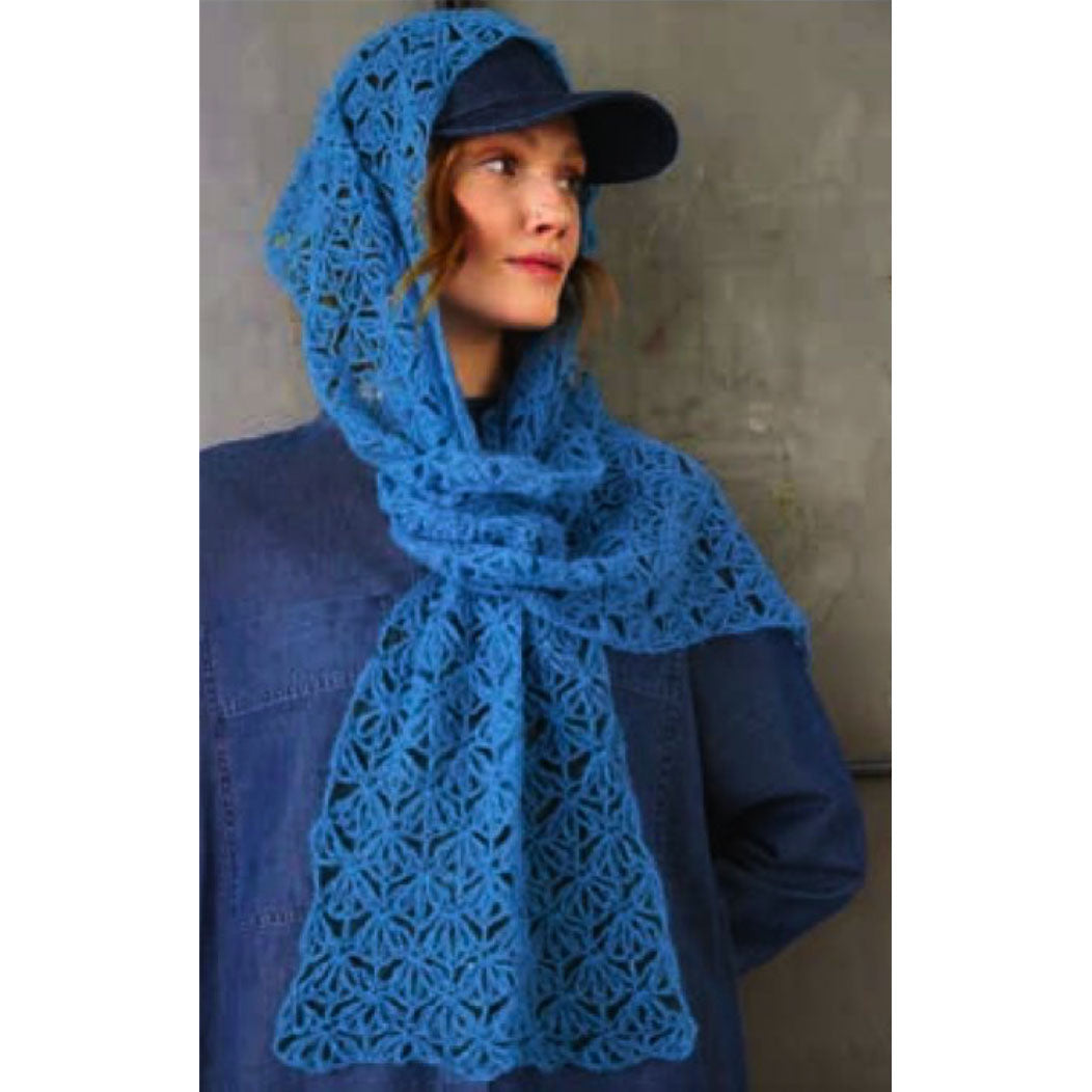 צמר מוהר יוקרתי לסריגת שאלים וסוודרים Wimbledon 100g/1000m