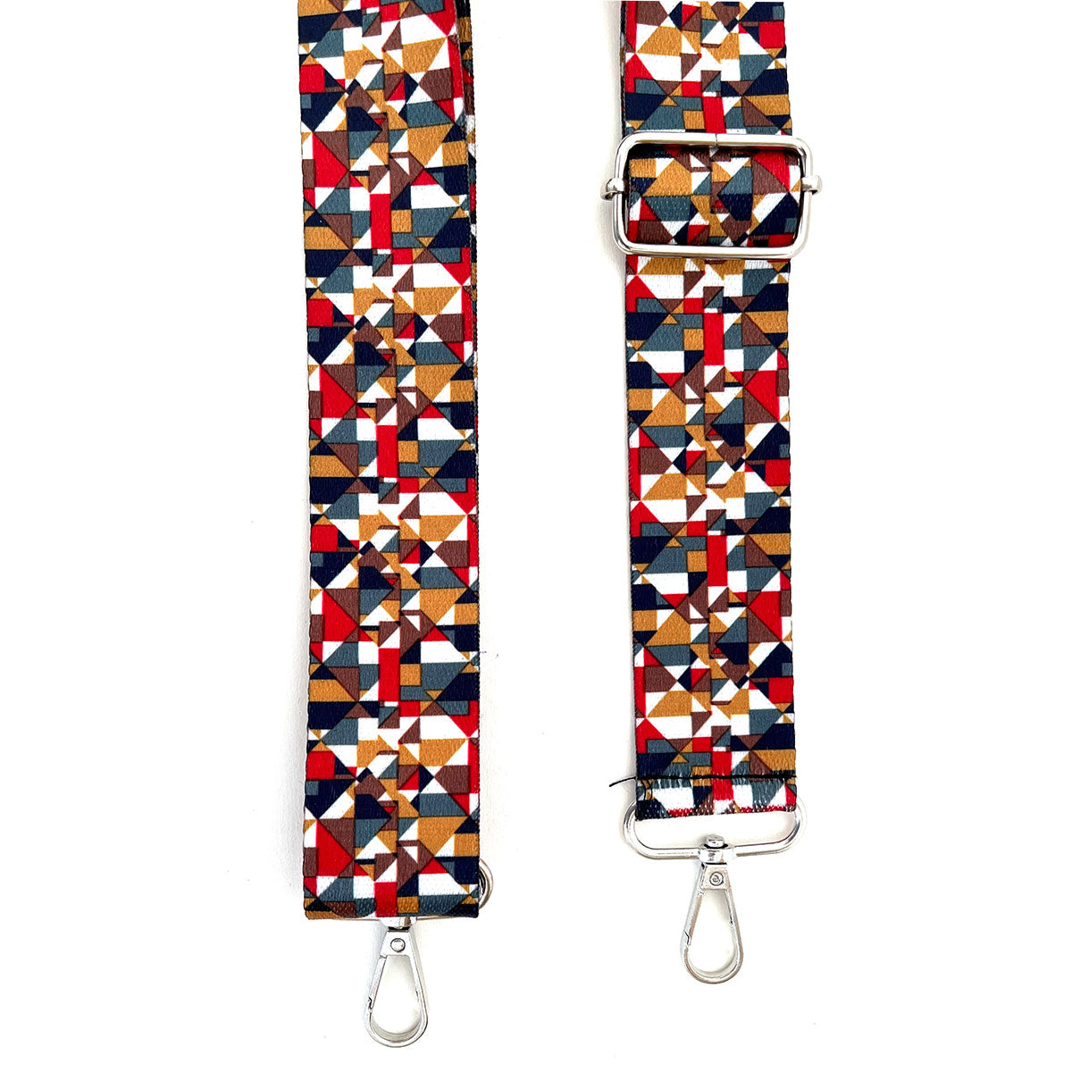 רצועת תיק פסיפס צבעני