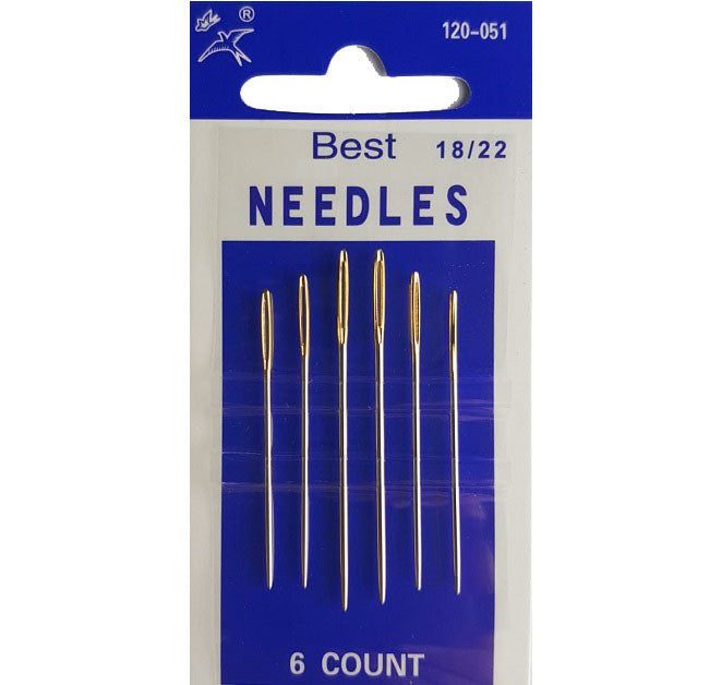 סט מחטים לרקמה ללא חוד מס