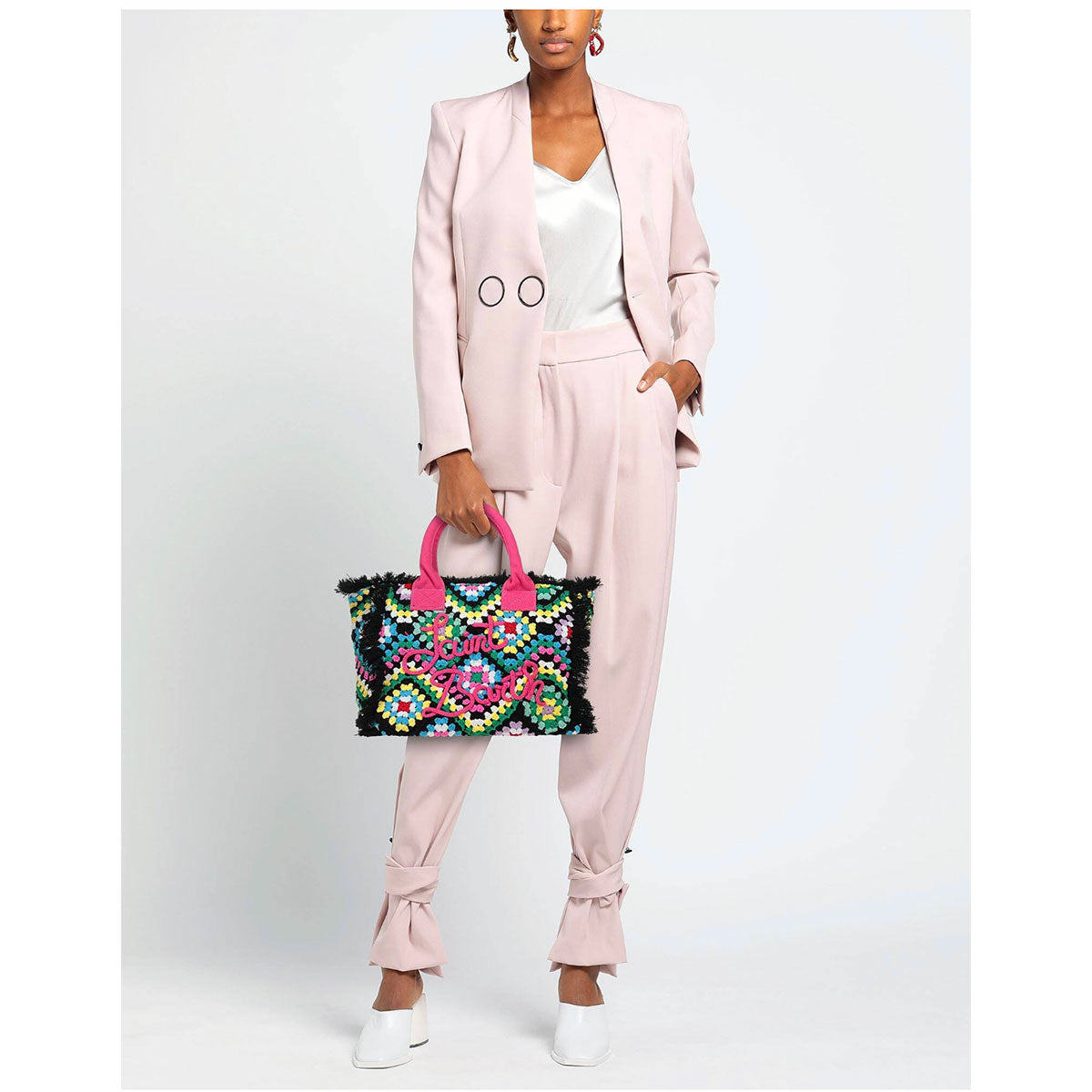 דוגמאות סריגת תיק במסרגה אחת