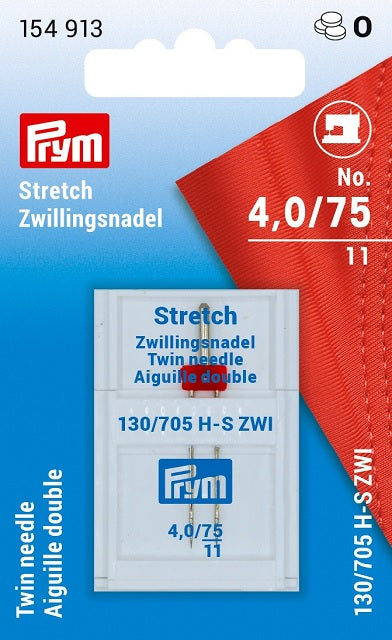 מחט כפולה סטריץ למכונת תפירה