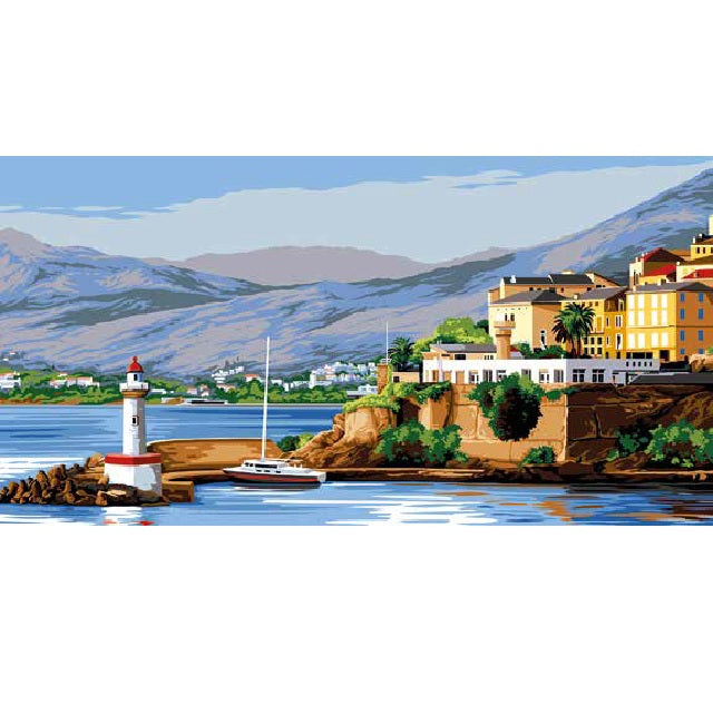 גובלן לרקמה עם ציור מודפס 170.16