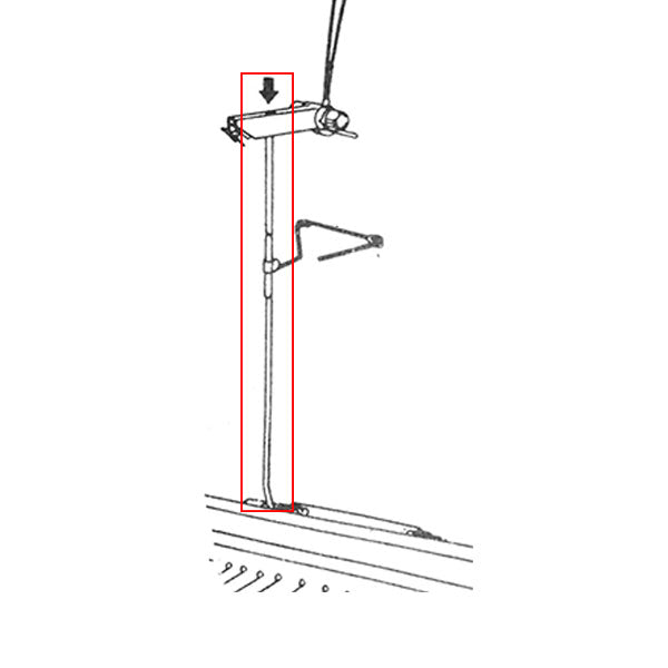מוט מוביל החוט למכונת סריגה SK280/840/155