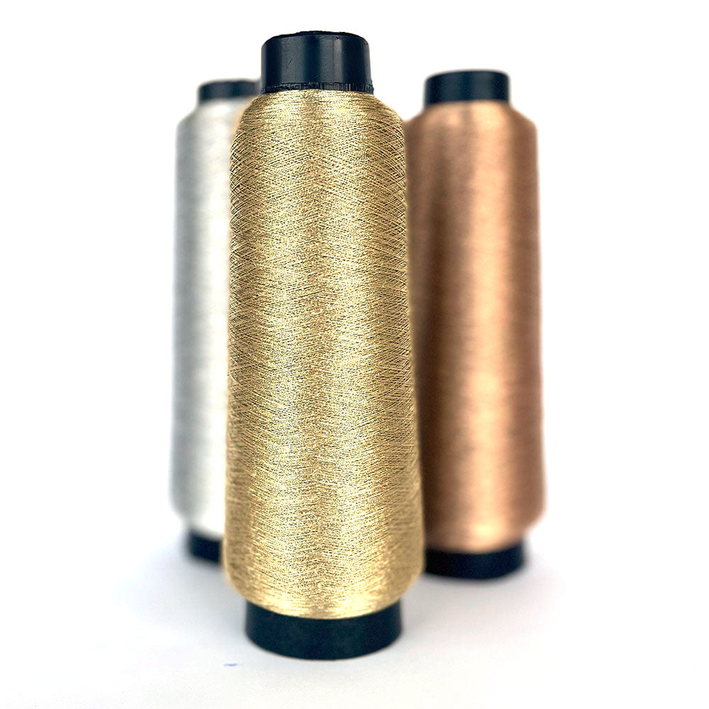 חוט לורקס מטאלי למכונת רקמה