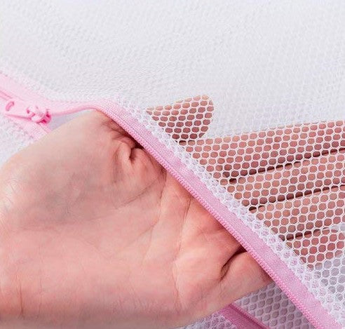 שקית לכביסה עם רוכסן 30X40 / 60X60 ס"מ