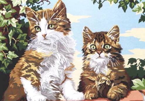 גובלן לרקמה עם ציור מודפס 926.199