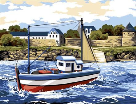 גובלן לרקמה עם ציור מודפס 926.287