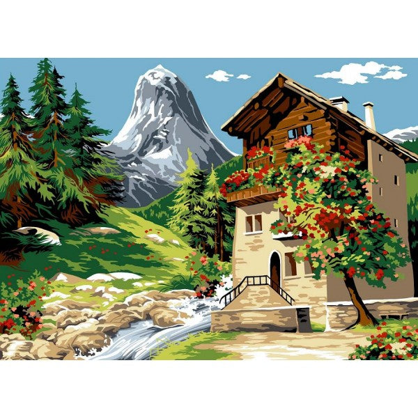 גובלן לרקמה עם ציור מודפס 929.467