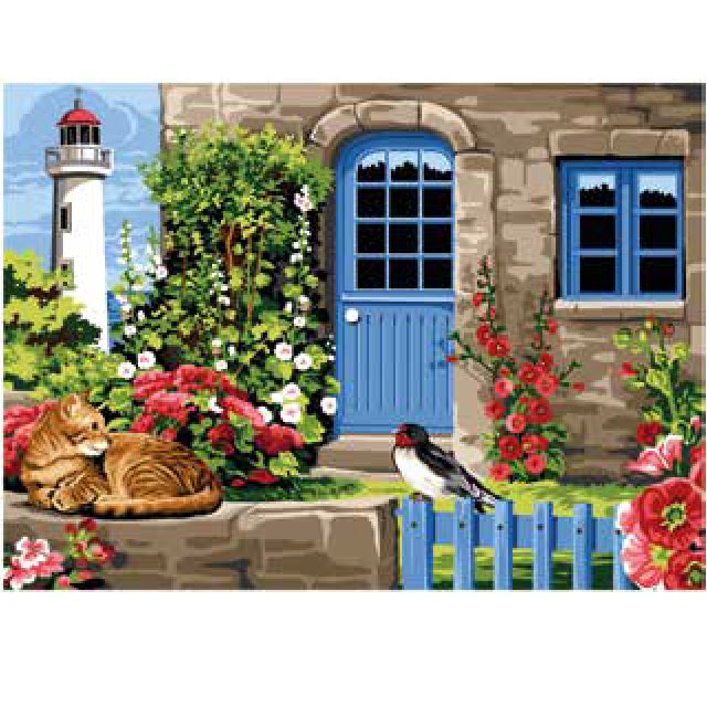 גובלן לרקמה עם ציור מודפס 929.615