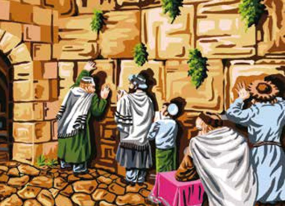 גובלן לרקמה עם ציור מודפס 929.678