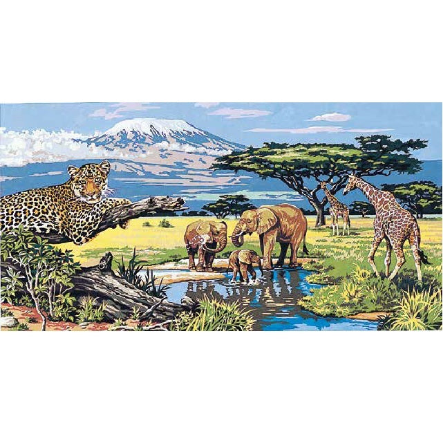 גובלן לרקמה עם ציור מודפס 932.100