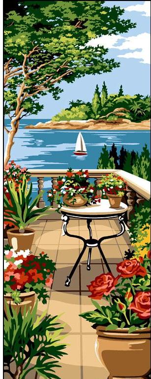 גובלן לרקמה עם ציור מודפס 950.140