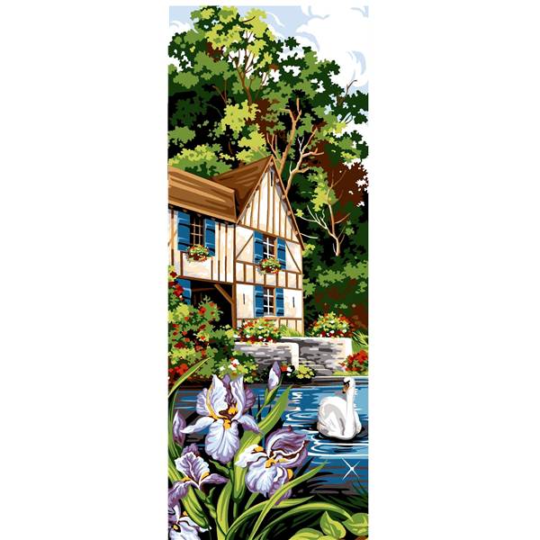 גובלן לרקמה עם ציור מודפס 950.162