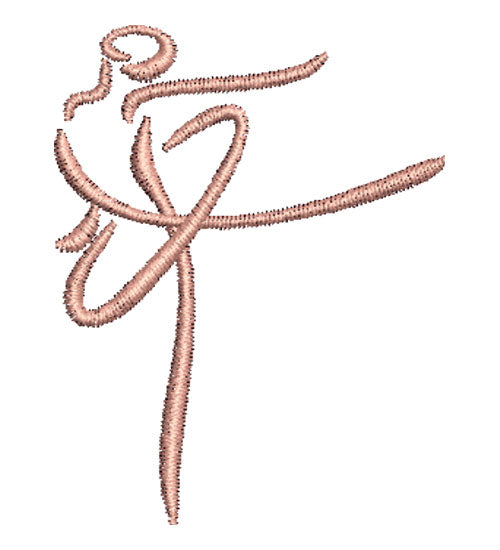 עיצובים לילדים בלרינה קובץ למכונת רקמה