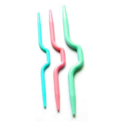 מסרגות עזר לסריגת צמות 4 יח