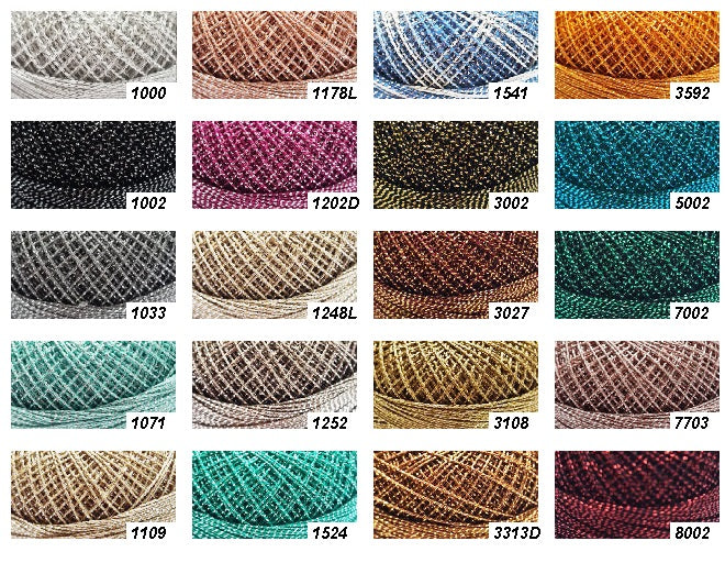 חוט כותנה עם לורקס