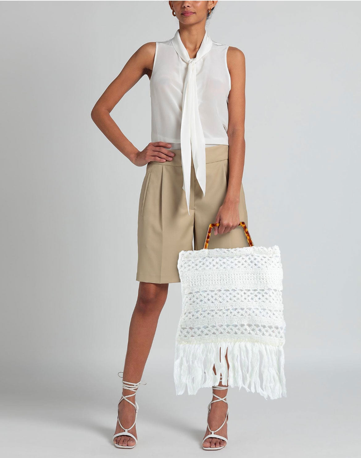 דוגמאות סריגת תיק במסרגה אחת