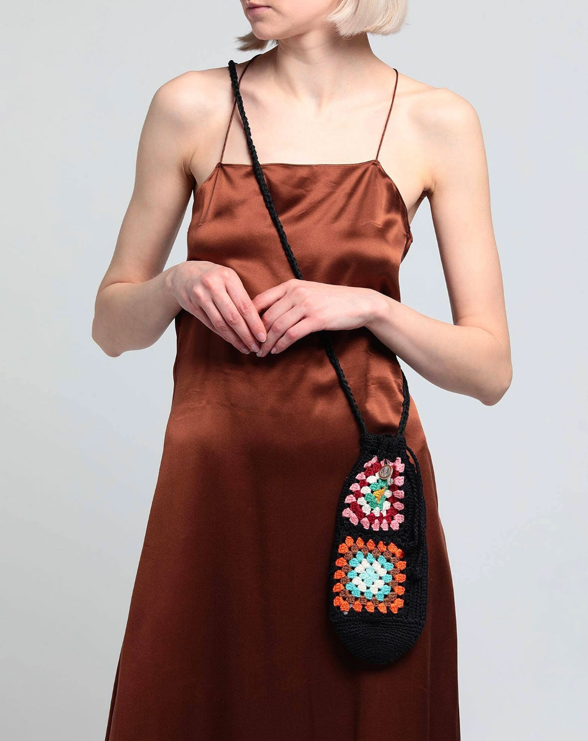 דוגמאות סריגת תיק צד