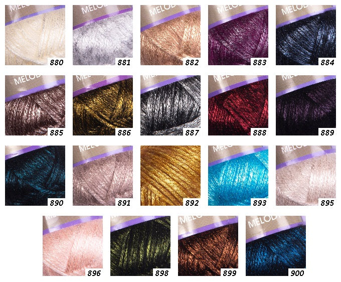 מאלודי חוטים לסריגת יד