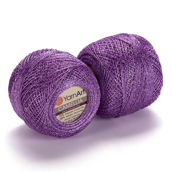 כאמליה חוטי לורקס לסריגת קרושה