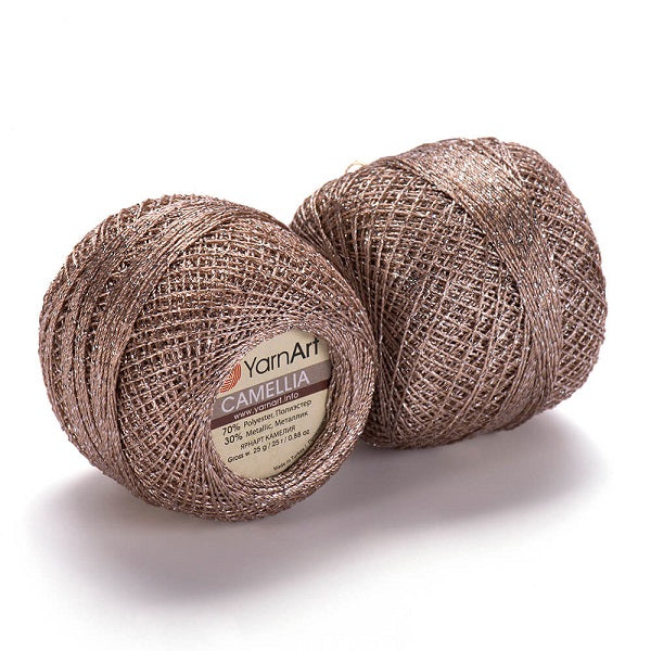 כאמליה חוטי לורקס לסריגת קרושה