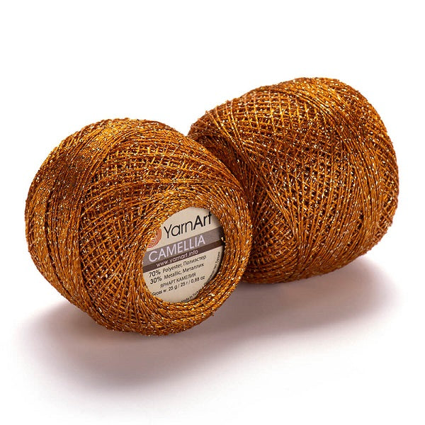 כאמליה חוטי לורקס לסריגת קרושה