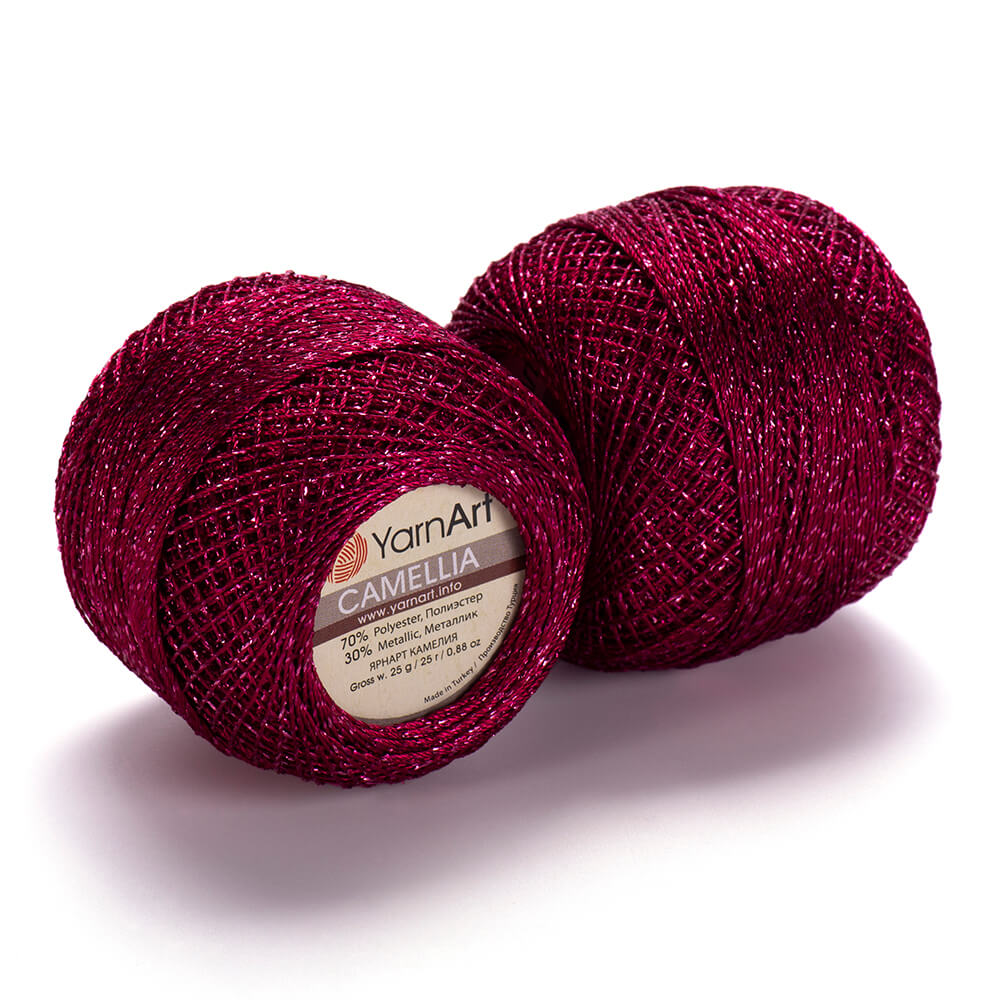 כאמליה חוטי לורקס לסריגת קרושה