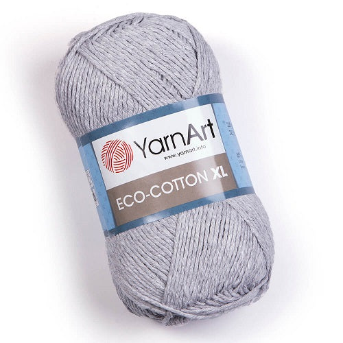חוטי כותנה עבים לסריגת יד ECO COTTON 200g/220m