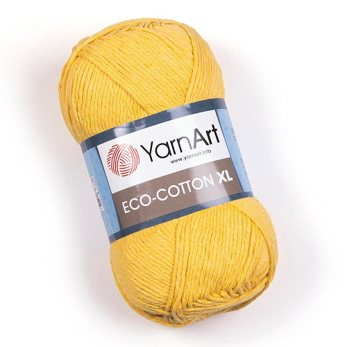 חוטי כותנה עבים לסריגת יד ECO COTTON 200g/220m