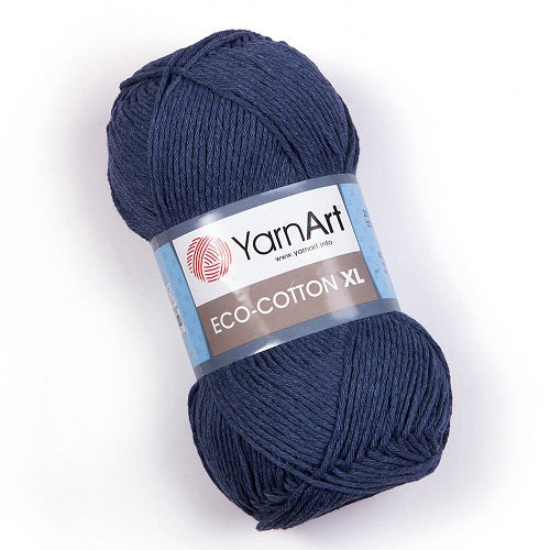 חוטי כותנה עבים לסריגת יד ECO COTTON 200g/220m