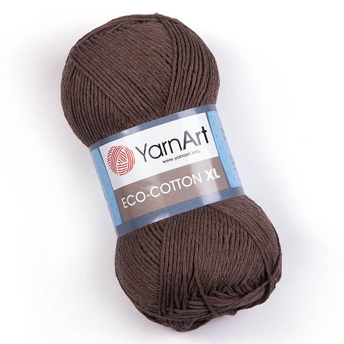 חוטי כותנה עבים לסריגת יד ECO COTTON 200g/220m